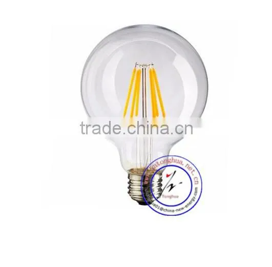 Edison Led Filament Bulb G80 Big Global Light Bulb With E27 Brass photo-4