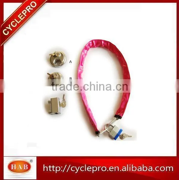 Good Quality Bicycle Chain Lock Bike Chain Lock Bike Lock Set photo-4
