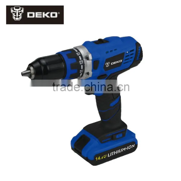 14.4V DC New Design Power Tool Mobile Power Supply Lithium Battery Cordless Drill