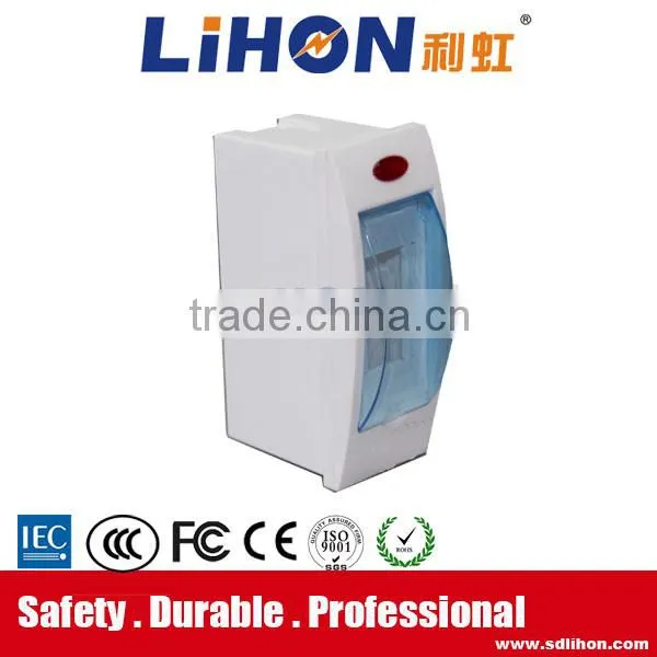 Single Row Plastic Din Rail With Light Power Distribution Box photo-2