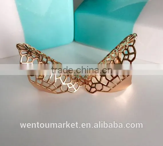 Full Finger Statement Ring Adjustable Armor Rose Gold Cockta Ring Birthday Christmas Gift photo-2
