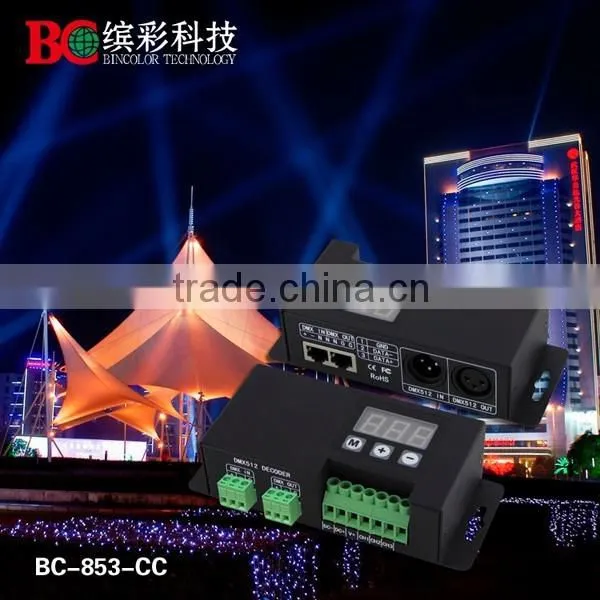 BC-853- 700 3 Channels DC12Dear Magdalena, Glad to Contact You Again! DC12V-48V Constant Current DMX512 Decoder 700mA photo-3