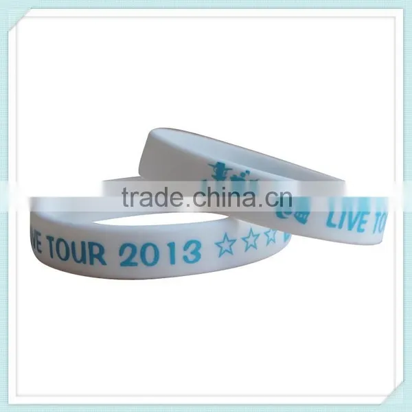 Rubber Charm Bracelet Adjustable Silicon Wristband Energy Bracelet photo-2
