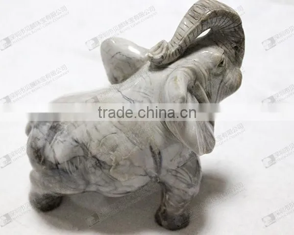 Hand Carved Elephants,stone Elephant Sculpture photo-3