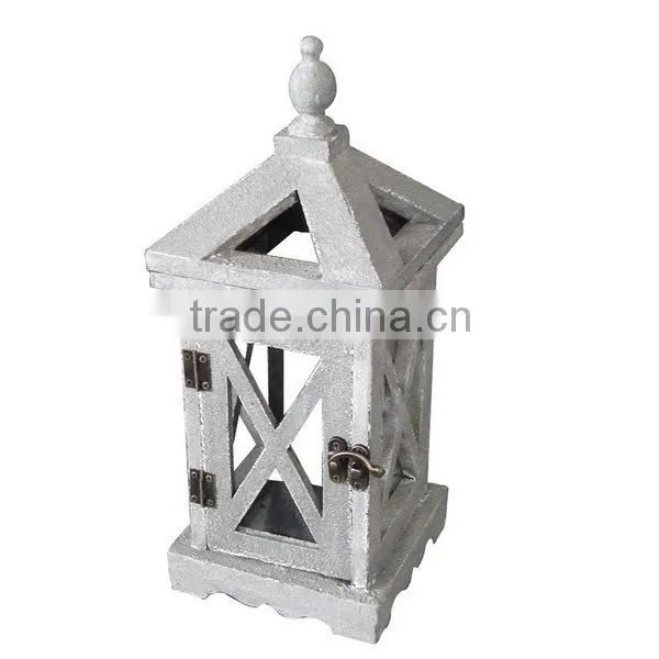 Stand Derorative Wood Candle Lanterns photo-2