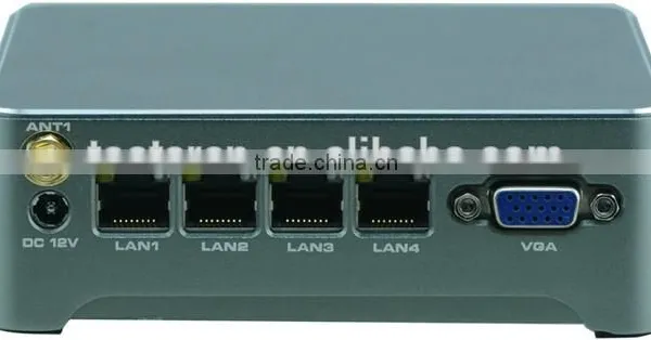 Mini 1U Server Barebone J1900 4 Ehternet Firewall Fanless Small Case photo-5