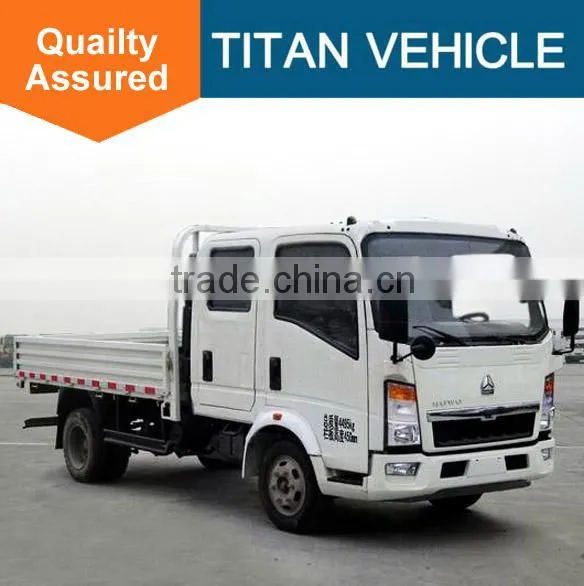Low Price Sinotruck Ford Mini Truck 4x4 and 4x2 Diesel Light Cargo Truck for Sale photo-2