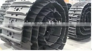 Трекшоу экскаватора Doosan, звено гусеницы Doosan, ролик, DH220LC-5, DH215, DH330, DH300, DX300, DX260, DH375, DH55-9, DH60-7, DH75, DH80G