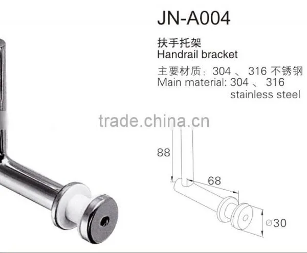 stainless steel post support
