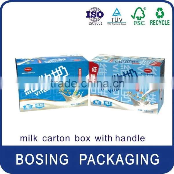 Customized Milk Carton Box be Suitable for 12pcs Bottles photo-2