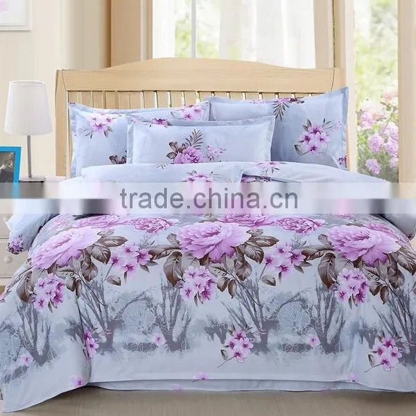 2016 High Quality 100% Polyester Printed Brushed Home Textile Fabric for Bedding Sets Fabric photo-2