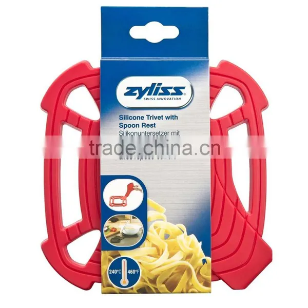 Silicone Trivet Mat Table Decoration Cooking Heat Resistant Silicone Trivet photo-4