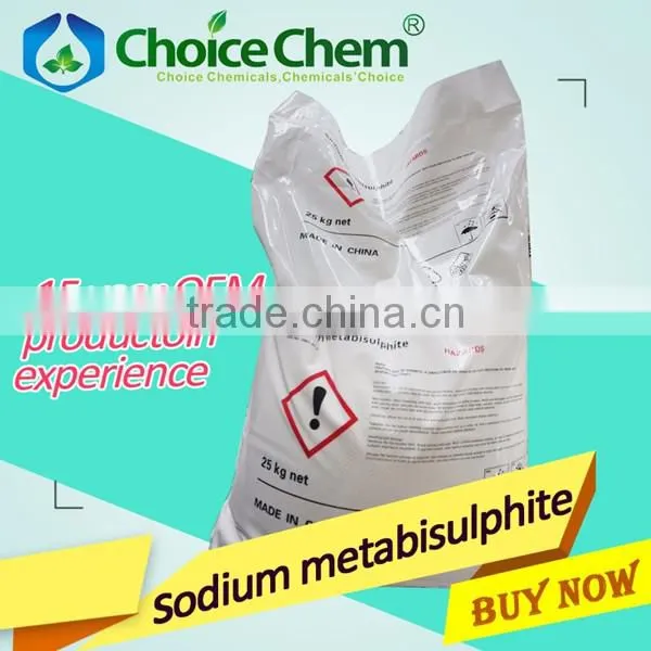 Low Price and Premium Industrial Sodium Metabisulphite in Water Treatment and Bleach,SMBS photo-6