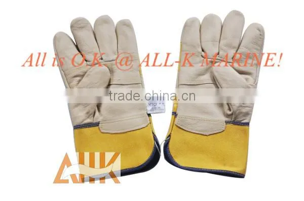 Vinyl Leather Winter Gloves photo-2