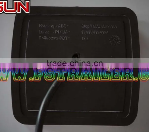 Yellow and Red LED Light and Reflector 12V for Sale photo-2