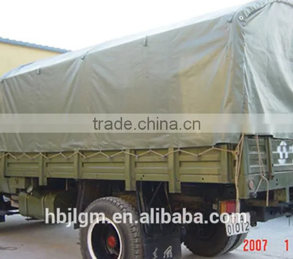 18oz Heat Resistant Pvc Tarpaulin for Custom Made Pvc Trailer Cover photo-5