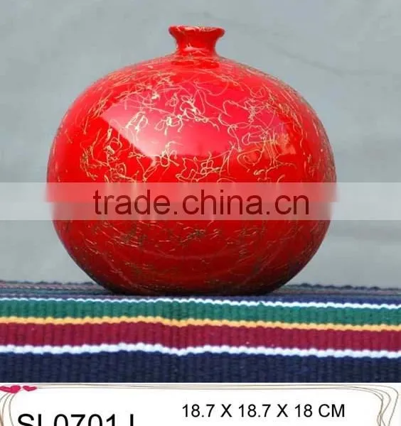 2015 New Flower Vase Round Vase Decoration Sale photo-6
