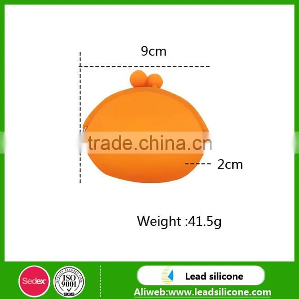 Colourful Luminous LED Small Silicone Cosmetic Bag /Mini Silicone Coin Bag/Purse photo-3