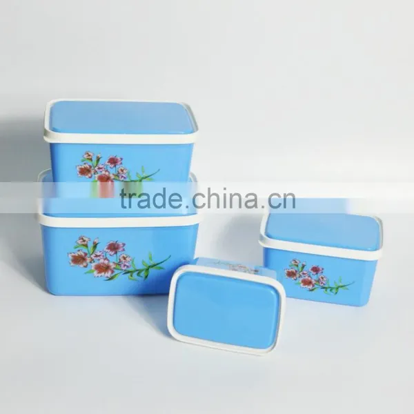 4 Pieces Plastic Airtight Food Storage Container photo-4