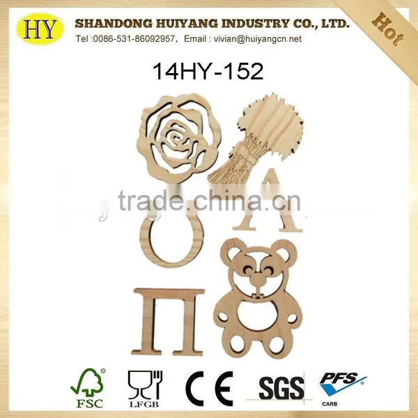 Custom Decorative Wooden Pieces Wholesale for DIY photo-2