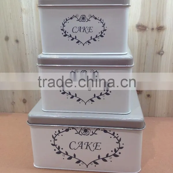 Food Grade Original Gourmet Round Cookie Cake Tin Storage Box photo-2
