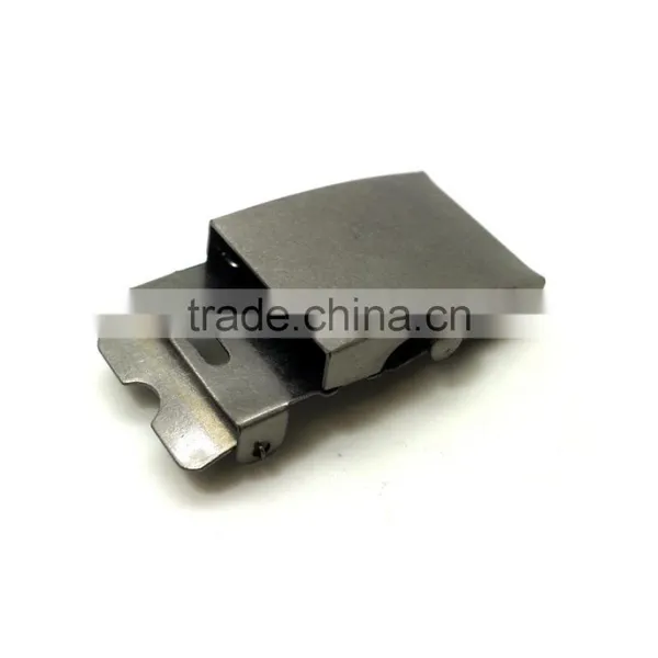 High Quality, Hot Sale1 Inch Garment Cloth Metal Stamping Steel Military Buckle Antique Nickel Plate With Tip photo-2