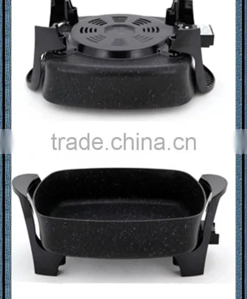 Mini Electric Non-stick Frying Pan Griddle Fan photo-3