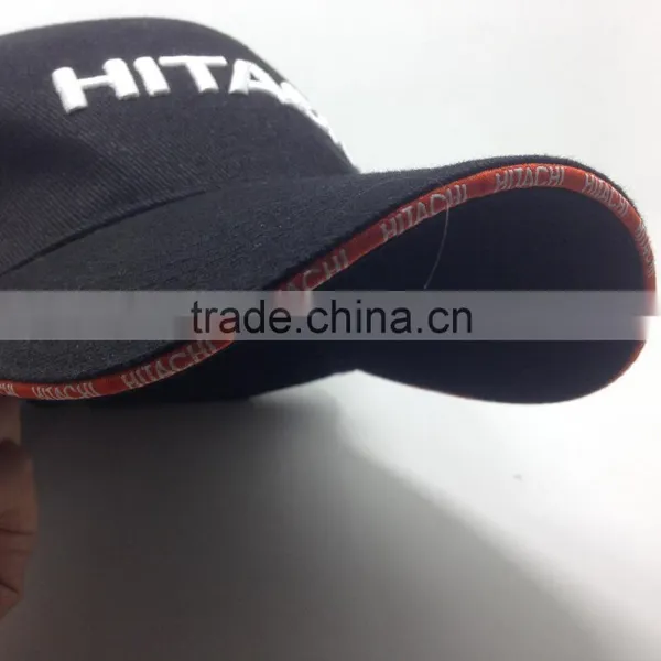 Custom Cotton 6 Panel Baseball Caps Hats With 3D Embroidery Logo photo-5