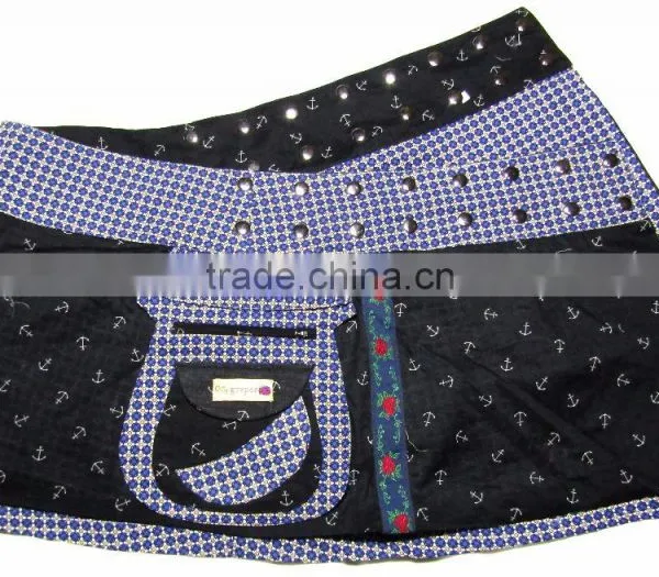 New Design Lady Chilly Grapes Wrap Skirt- Reversible- Wholesale photo-4