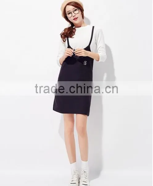 Female Black Thin Buttock Braces Skirt With Elastic Bag photo-4