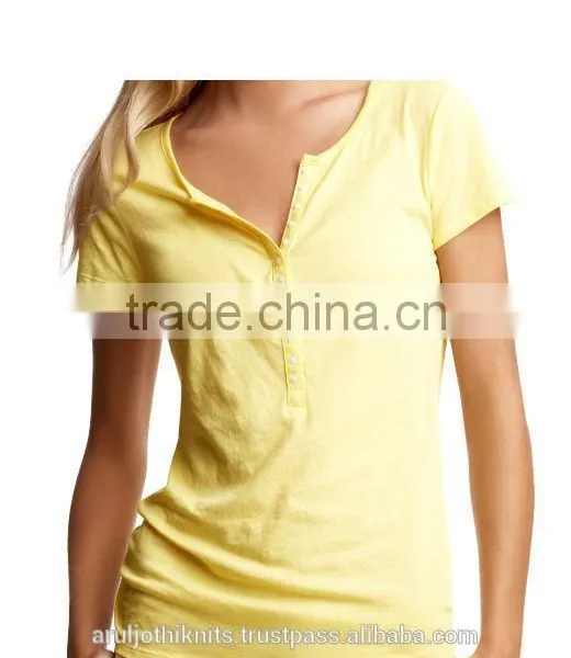 Womens Button Down T-shirts