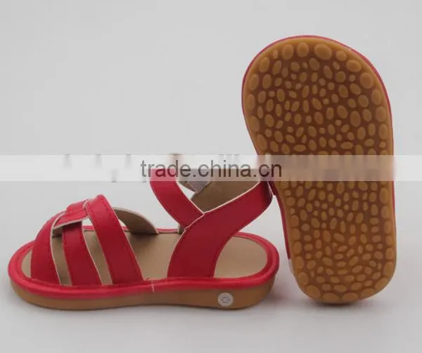 Skidproof High Quality Squeaky Shoes Kids Children Sandals photo-4