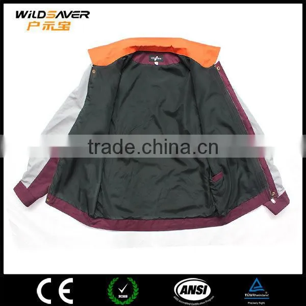 Hi Vis Safety Workwear Bomber Jacket photo-5