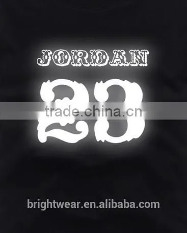 Heat-transfer Refective Logos be Heated on T-shirt photo-6