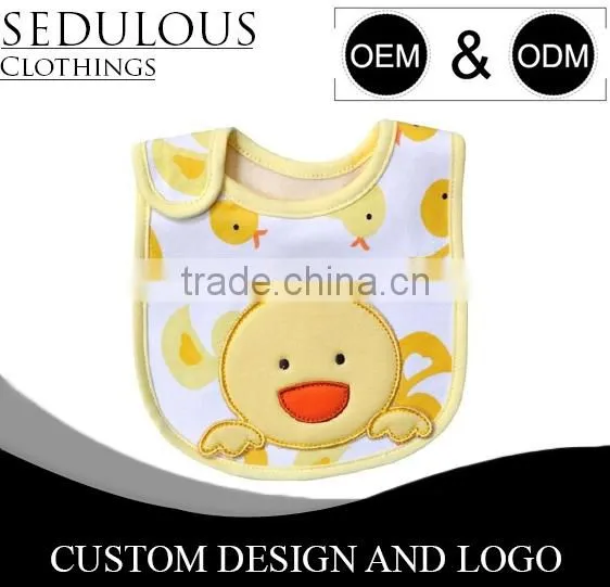 Embroidery Disposable Waterproof Baby Bibs