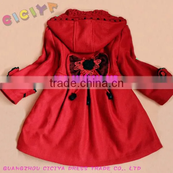 Fancy Winter Girl Woolen Coat photo-3