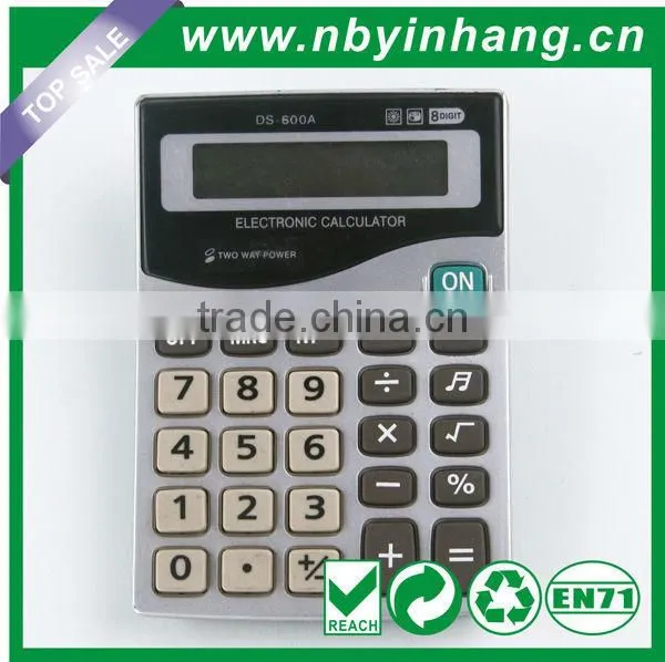 8 Digit Square Desktop Large Print Calculator XSDC0126