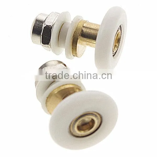 New Arrival Hot Sale 2PCS/lot 19mm-27mm Dia Partiality Shower Bath Door Rollers Runners Wheels Pulleys Long Lasting photo-5