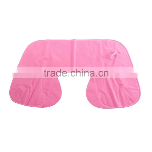 Portable Inflatable U-Shape Pillow Neck Rest Car Travel Comfort Headrest Car Flight Travel Soft Nursing Cushion photo-4