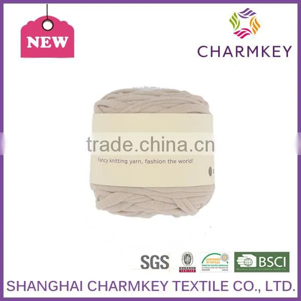 Charmkey Most Popular Fancy Crochet Yarn Jersy Yarn Free Yarn Samples photo-3