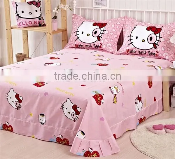 Hot Selling Hello Kitty Bedding Sets Kids Cotton Bedding Set Wholesale Price photo-6