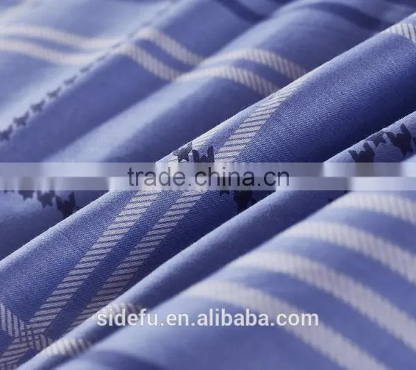 Modern Design 100% Cotton Printed Bed Sheet Bedroom Set photo-4