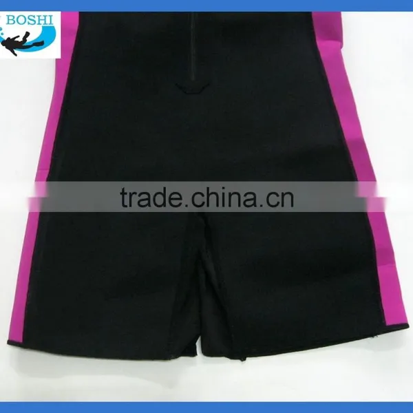 2.8mm Thickness Surfing Suits Woman Short Sleeves Neoprene Suit photo-6