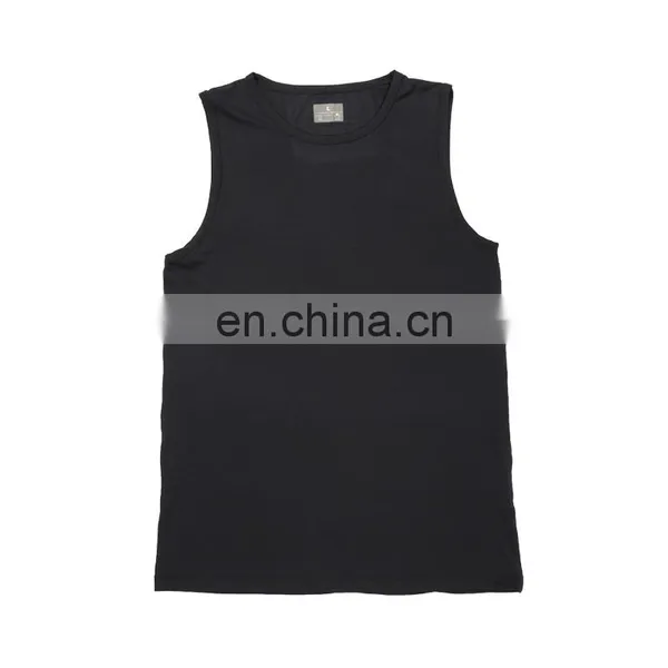 Custom Blank Gym Wear Stringer Tank Top for Men photo-2