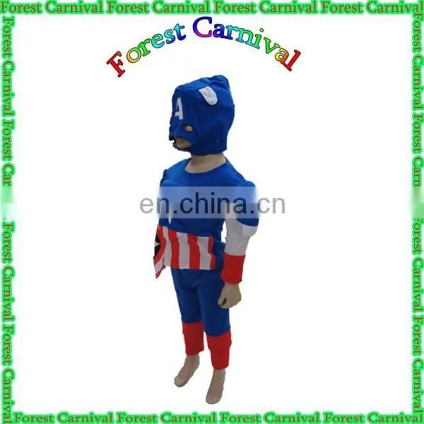 20141293 Stage Perform Costumes Captain America Costume For Boys photo-2