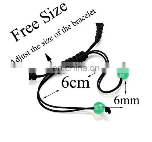 7 Chakra Natural Stone Yoga Bracelet Handmade Braided Rope Healing Beads Bracelet photo-4