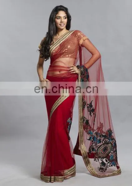 Latest Indian Designer Fancy Sari/Sarees 2016 photo-6