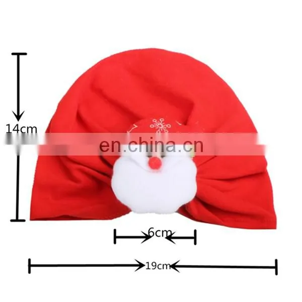 Christmas Baby Hair Ornaments Christmas Carnival Dress Up Child Cartoon Pattern Hat photo-5