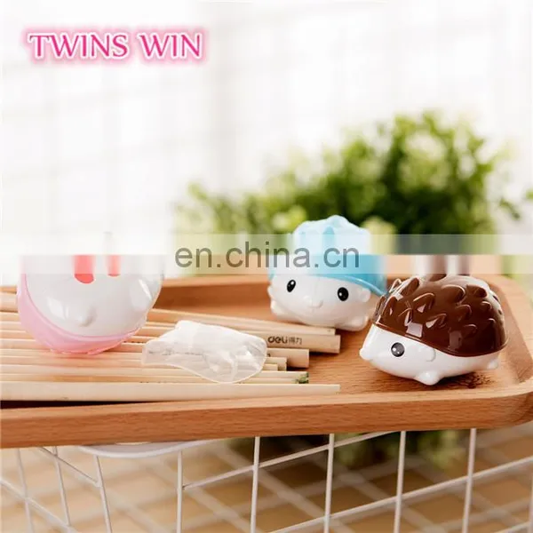 Yiwu Latest New Stationery Products for School Office Popular Use Funny Hedgehog Shaped Manual Pencil Sharpeners photo-4