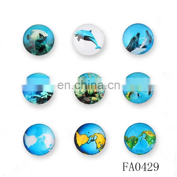  Website Magnetic Glass Underwater Word Picture Push Button Shirt Button